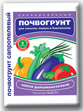 Почвогрунт сапропелевый для томатов, перцев и баклажанов
